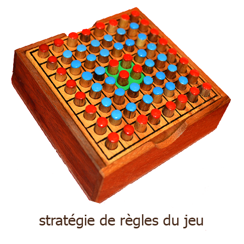 règles du jeu pour les jeux de stratégie en bois Samanea